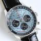super clone super clone super clone Breitling navitimer 70th green white face leather band  (6)_th.jpg